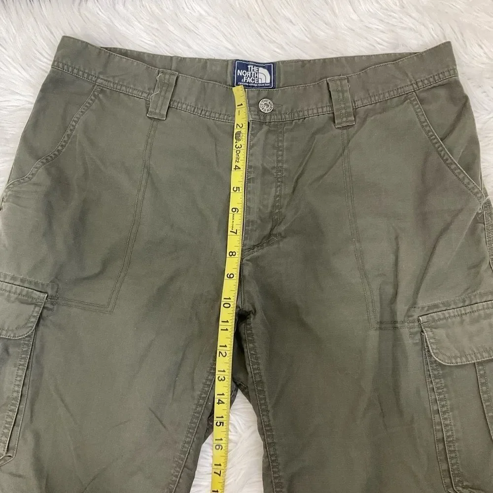 The North Face Men’s Cargo Shorts Green Size 38
